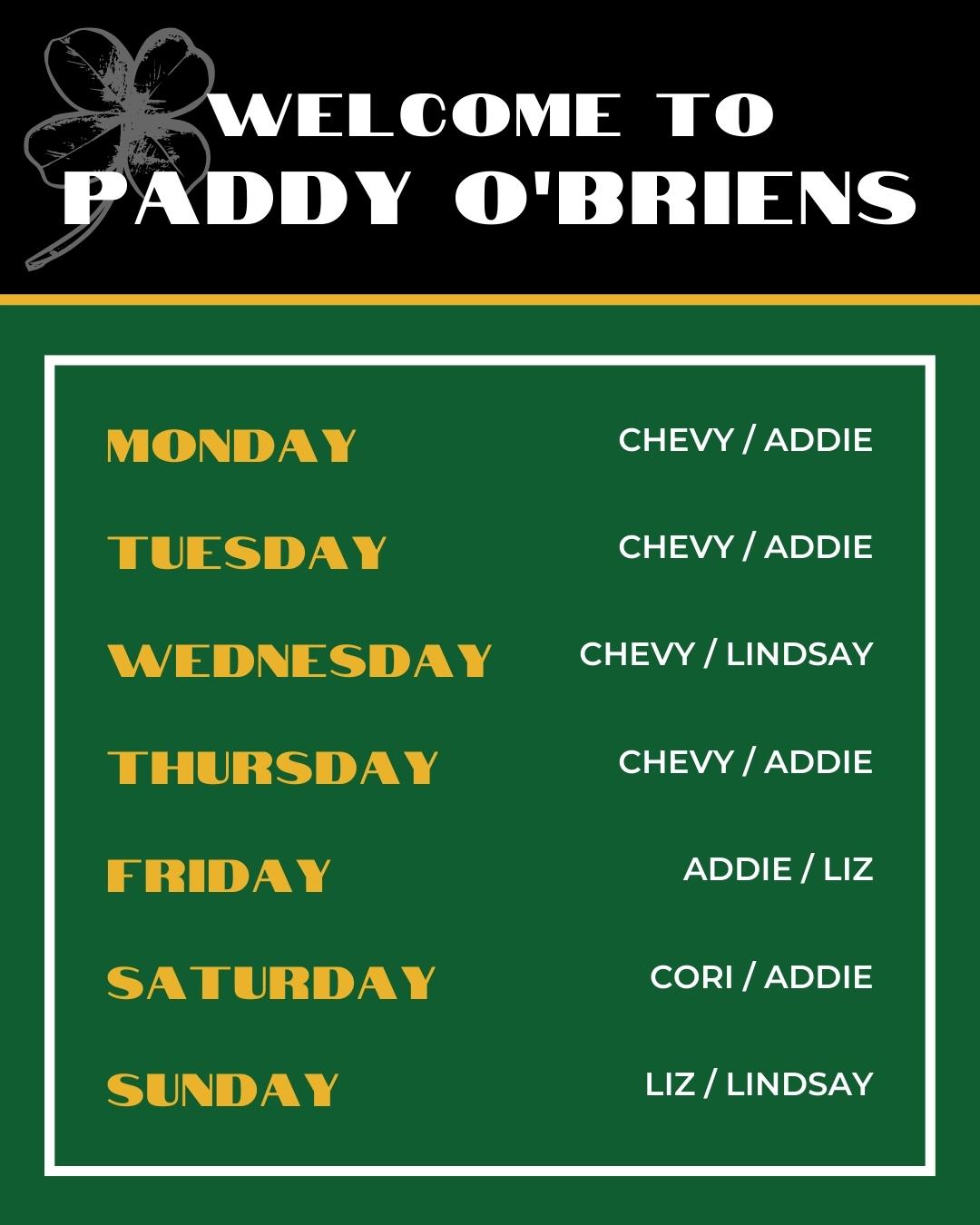 Paddy O'Brien's Irish Pub